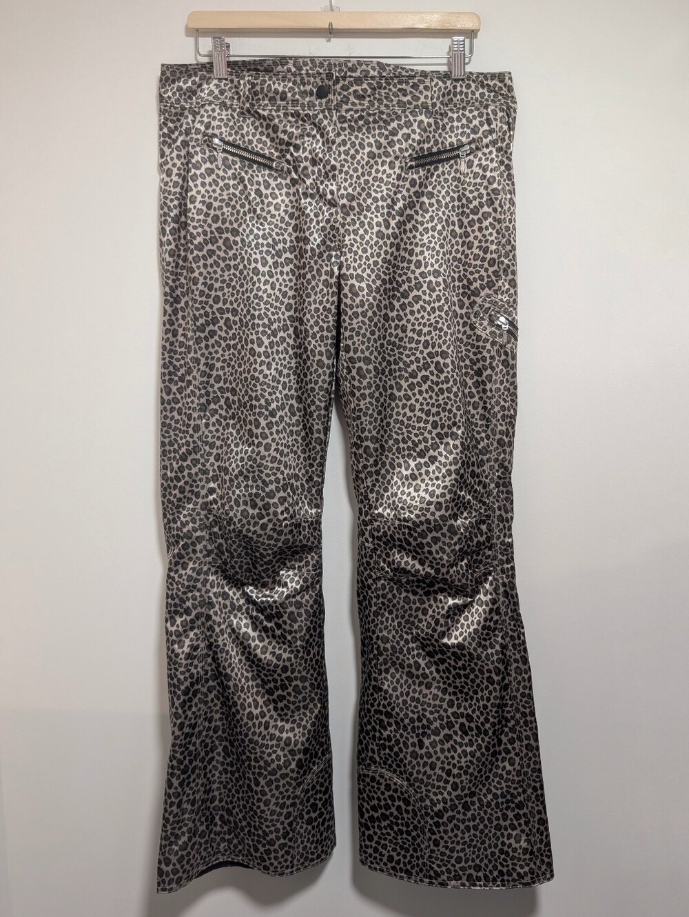 Obermeyer | Metallic Leopard Print Ski Pants